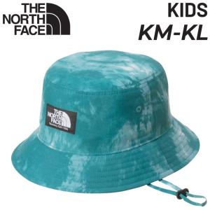 ノースフェイス 帽子 ハット キッズ ジュニア THE NORTH FACE ノベルティー キャンプサイドハット 子ども用 キッズ帽子 はっ水 あご紐付 アウトドア /NNJ02315｜w-w-m