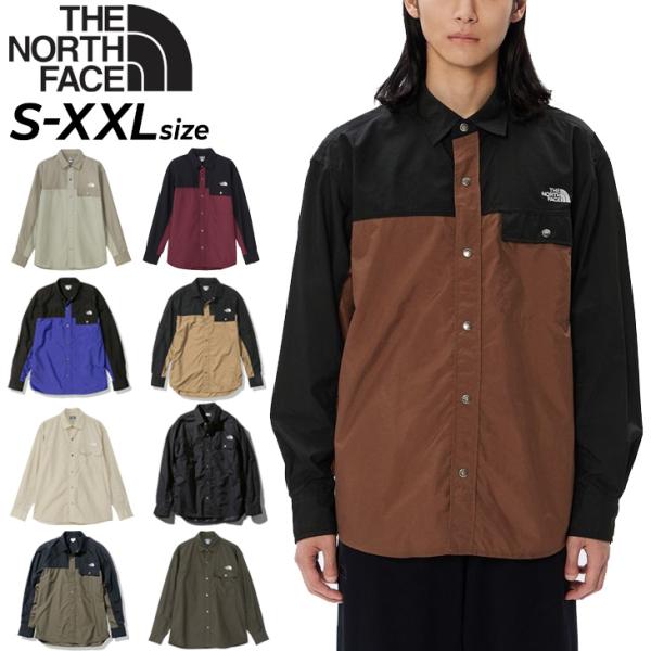 ノースフェイス 長袖シャツ ナイロン メンズ レディース THE NORTH FACE L/Sヌプシ...