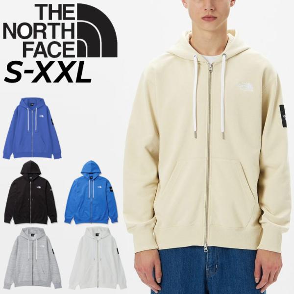 ノースフェイス パーカー スウェット メンズ THE NORTH FACE スクエアロゴフルジップ ...