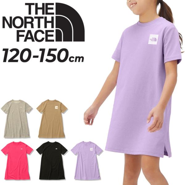 ノースフェイス キッズ ワンピース 女の子 THE NORTH FACE Tシャツ ドレス 120-...