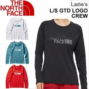 Tシャツ 長袖 レディース ノースフェイス　THE NORTH FACE L/S GTDロゴクルー スポーツウェア トレーニング フィットネス ランニング/NTW61976｜w-w-m