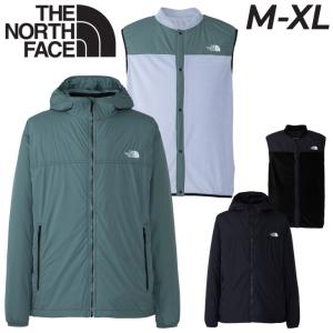 ノースフェイス 中わたジャケット メンズ THE NORTH FACE インナーベスト付き ランニングウェア 中綿 アウター フリースベスト 保温 メンズウェア /NY82390｜w-w-m