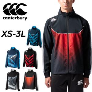 Canterbury フルジップジャケット M 黒/赤 ジャージ メンズ アウター カンタベリー canterbury