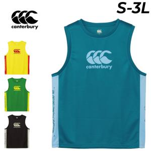 カンタベリー ノースリーブシャツ メンズ レディース タンクトップ canterbury スリーブレス TWTAティー トレーニングシャツ 吸汗速乾 UV 高機能 /RGM32653