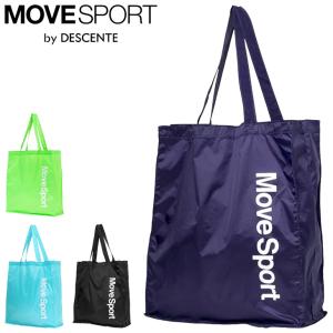 デサント ムーブスポーツ ポケッタブル チームトートバッグ MOVESPORT by DESCENTE タテ型トート 手提げ スポーツバッグ サブバッグ ブランド 鞄 /ST6STT02U