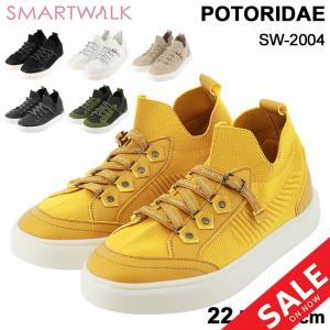 レディースシューズ 紐靴タイプ スマートウォーク SMART WALK
