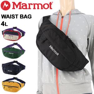 ウエストポーチ 4L メンズ レディース マーモット Marmot ウエストバッグ Waist Bag/アウトドア スポーツ カジュアル 鞄 ボディバッグ ヒップバッグ /TOARJA15｜w-w-m