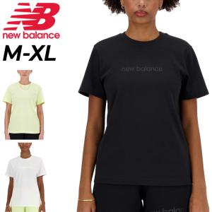 ニューバランス 半袖 Tシャツ レディース NewBalance Shifted スリーブTシャツ ロゴT トレーニング デイリー カジュアルウェア スポーツ ウエア /WT41554｜w-w-m