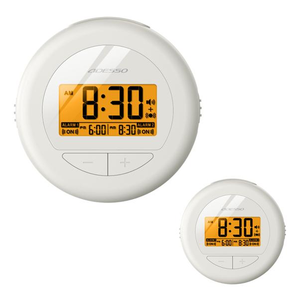 2個セット 目覚まし時計 振動式 アラームクロック ブルブル・クラッシュ2 BB-01 ホワイト A...