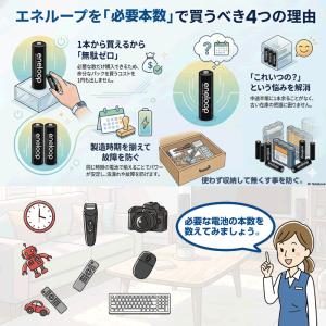 パナソニック エネループプロ 単3形 単4形 ...の詳細画像2