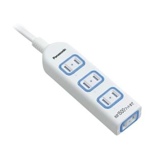 Panasonic（パナソニック） 延長コード 3m 3口 シャッター付き 送料