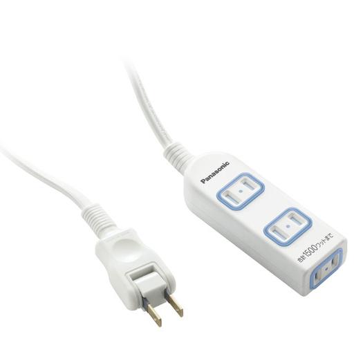 延長コード 30cm　0.3m 3口  パナソニック  ホワイト パッケージは破棄して発送 WHF2...