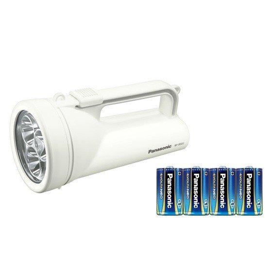 懐中電灯 led 強力 LEDライト ワイドパワー 電池式 明るい 単1形電池4本使用 パナソニック...