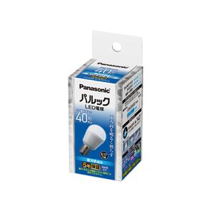 LED電球 パルック 小形電球40形相当 440lm E17口金 4.0W昼光色相当Ra80 配光角約140度 LDA4DHE17S4 パナソニック｜w-yutori