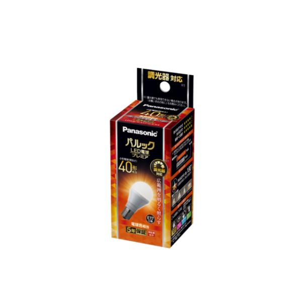 LED電球 パルック プレミア 小形電球40W形相当 440lm E17口金 4.9W電球色相当※調...