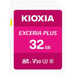 KIOXIA キオクシア UHS-I メモリカード EXCERIA PLUS 32GB KSDH-A032G｜w-yutori