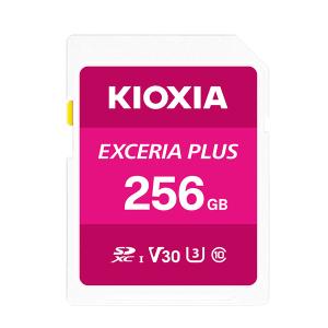 KIOXIA キオクシア UHS-I SDメモリカード EXCERIA PLUS 256GB KSDH-A256G｜w-yutori