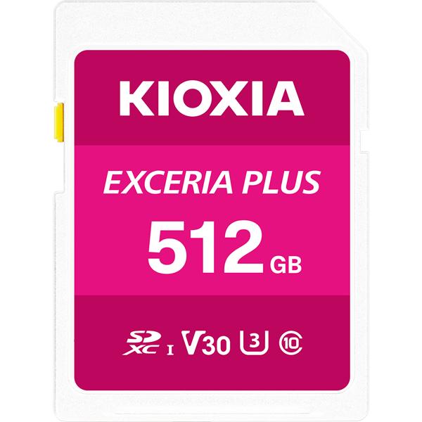 KIOXIA UHS-I SDメモリカード EXCERIA PLUS 512GB KSDH-A512...