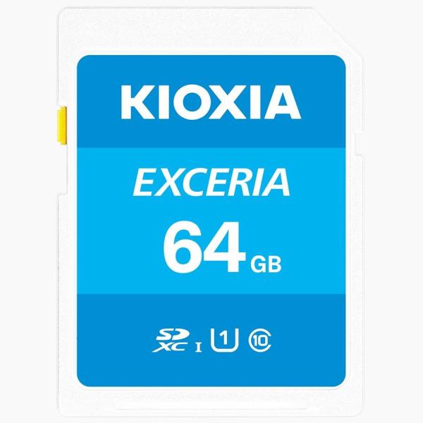 KIOXIA キオクシア SDメモリカード EXCERIA 64GB KCB-SD064GA