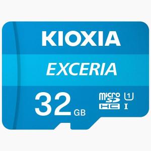 マイクロSD KIOXIA キオクシア microSDメモリカード EXCERIA 32GB KCB-MC032GA｜w-yutori