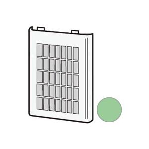 シャープ プラズマクラスターイオン発生機用 フィルター 吸込口 ＜1枚＞ グリーン系 281 337...
