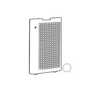シャープ 加湿空気清浄機用 後ろパネル＜ホワイト系＞ 2801580799 取寄品
