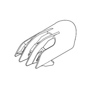 Panasonic ヘアカッター用 耳周りアタッチメント ERGF80W7567 Panasonic パナソニック カットモード用耳周り&ナチュラル