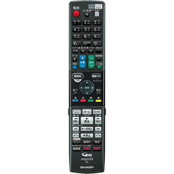 シャープ BD ブルーレイディスクレコーダー用 リモコン 0046380257 リモートコントローラ...