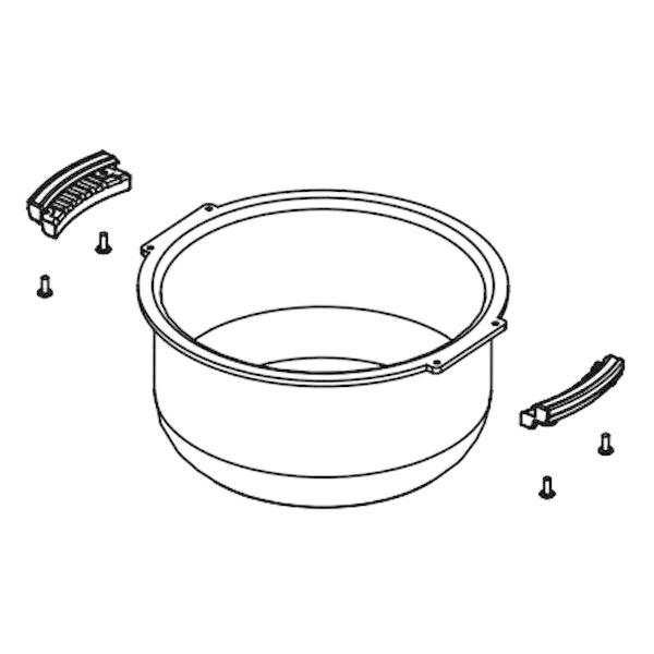 シャープ 炊飯器 内なべ 2343800343