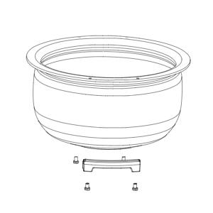 シャープ 炊飯器 内なべ 2343800346