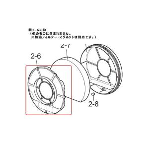 シャープ　加湿 空気清浄機　加湿フィルター枠 グレー 280 214 0115 2802140115｜w-yutori