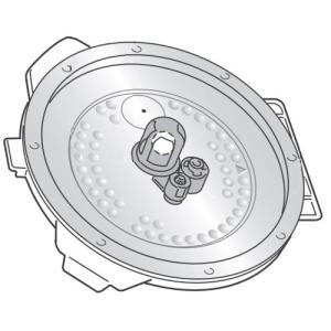 東芝 炊飯器 内蓋 ウチフタ 320A2362［TOSHIBA 純正 正規品 交換 部品 パーツ 新品