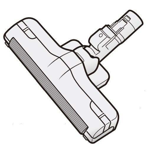 東芝 掃除機 ヘッド 4145A103 VC-CF31 VC-PK9 用 床ブラシノズル
