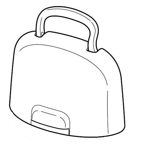 東芝 アイロン ケース 上  30008421