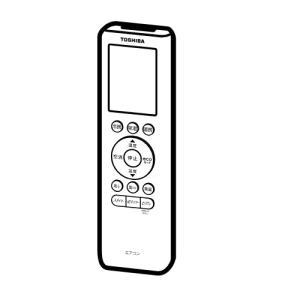 東芝 エアコン リモコン 43066123の商品画像