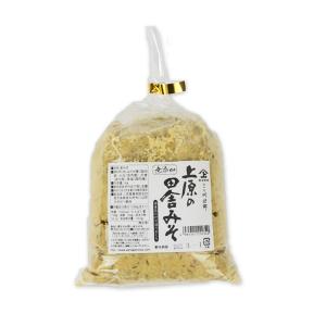 送料無料 上原の田舎味噌 1kg 上原産業有限会社