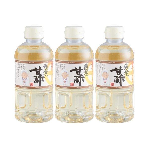 お酢 薩摩の甘酢 500ml 3本セット ヤマガミ醤油 取り寄せ商品 送料無料 ご当地 お取り寄せグ...