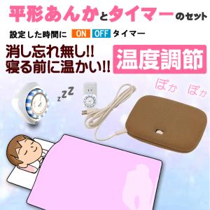 平形電気あんか 温度調節可能 弱 中 強 岩盤浴 タイマーセット