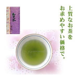 お茶 知覧茶 茶葉 「剣のしずく 80g」 鹿児島 南九州市 農家直売 お茶の春一番 浮辺製茶｜w-yutori