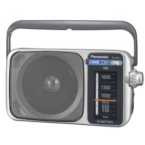 レトロラジオ ラジオ am fm 大音量 選局簡単 蓄光パネル 停電時 パナソニック ダイヤル式 Ａ...