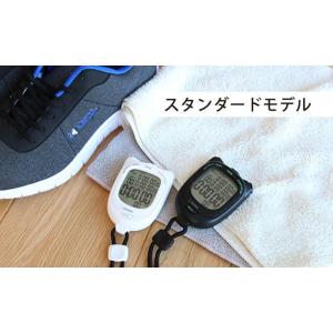 ストップウォッチ タイマー 消音 ラップタイム...の詳細画像3