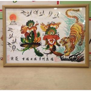占い書道、直筆 開運風水花文字、放送され。お客...の詳細画像4