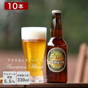 ナギサビール 「アメリカンウィート」330ml 10本セット【NB10-2】 渚ビール 白浜 和歌山 アルコール分5.5% クール便 クラフトビール 地ビール｜wa-full