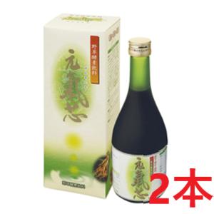 元氣芯 500ml 2本 酵母 野草酵素飲料 野草 果物 野菜 キノコ 海藻類 約 