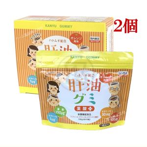 富山めぐみ製薬 カラダにおいしい肝油プラスD 240g(約230粒)x2袋 保健