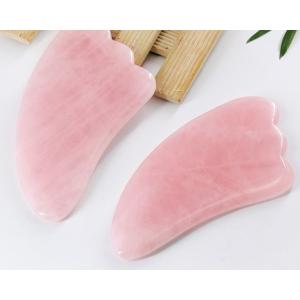 かっさプレート カッサ Lサイズ 天然石 ローズクォーツ