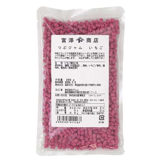 つぶジャム　いちご / 200g 富澤商店 公式