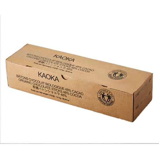 【冷蔵便】KAOKA 有機バトンショコラ48％ / 1.6kg 富澤商店 公式