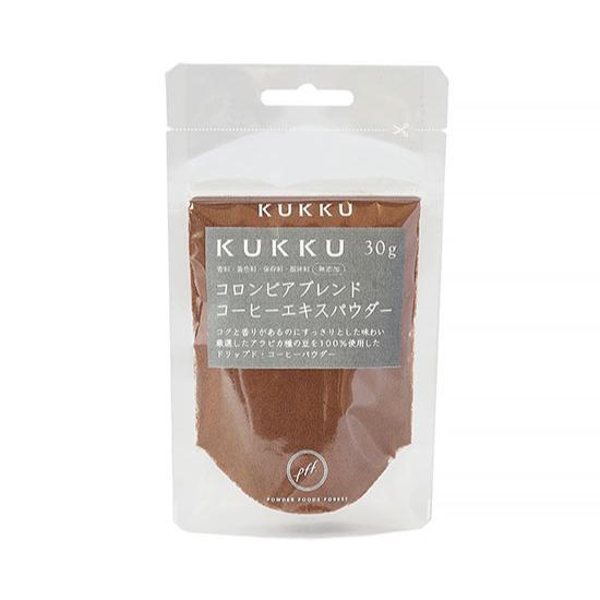 KUKKUコロンビアブレンドコーヒーエキスパウダー / 30g 富澤商店 公式