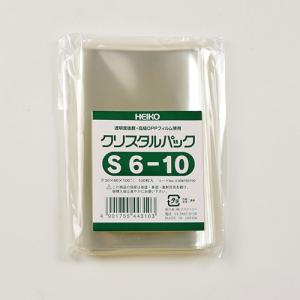【取り寄せ】クリスタルパック6cm×10cm / 100枚 富澤商店 公式｜wa-tomizawa